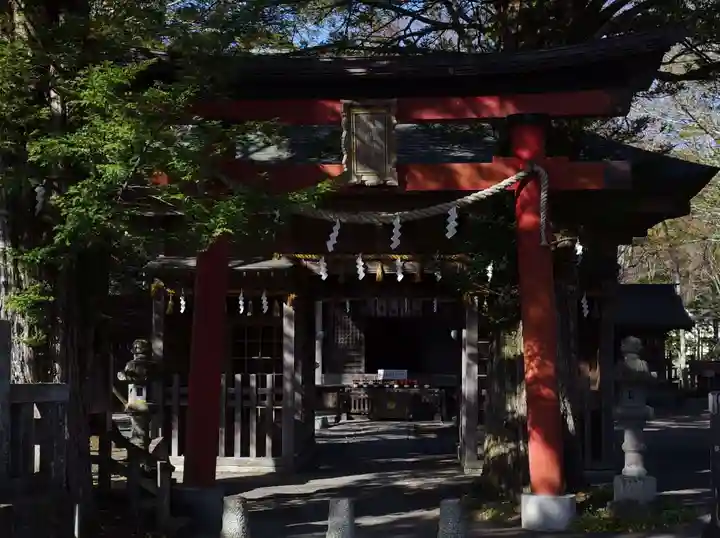 淺間神社(忍野八海)の鳥居
