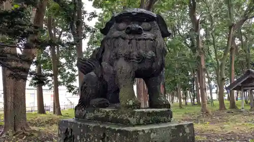 羽幌神社の狛犬