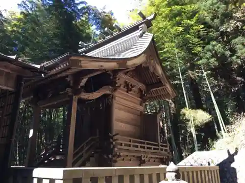 佐波々地祇神社の本殿