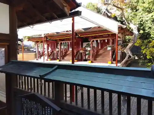 率川神社（大神神社摂社）の本殿