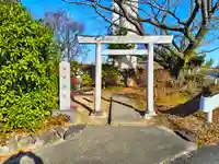 佐軍神社(小山)の鳥居