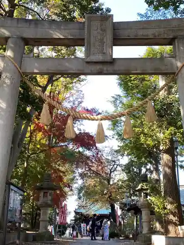 篠原八幡神社の鳥居