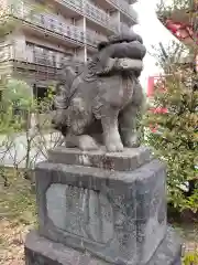 成子天神社の狛犬