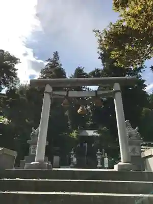 中氷川神社の鳥居