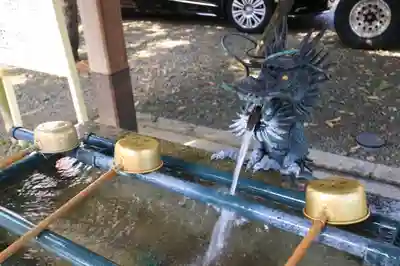 町田天満宮の手水舎