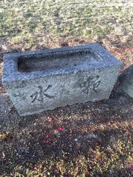 烏杜天神社(楽田天神)の手水舎