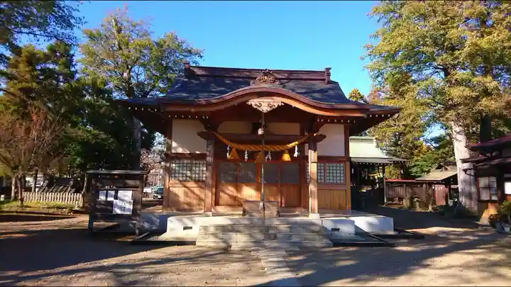 大和田氷川神社の本殿・本堂