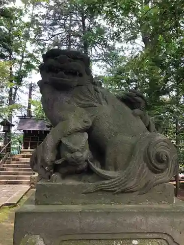 世田谷八幡宮の狛犬