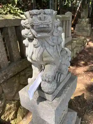 熊野神社の狛犬