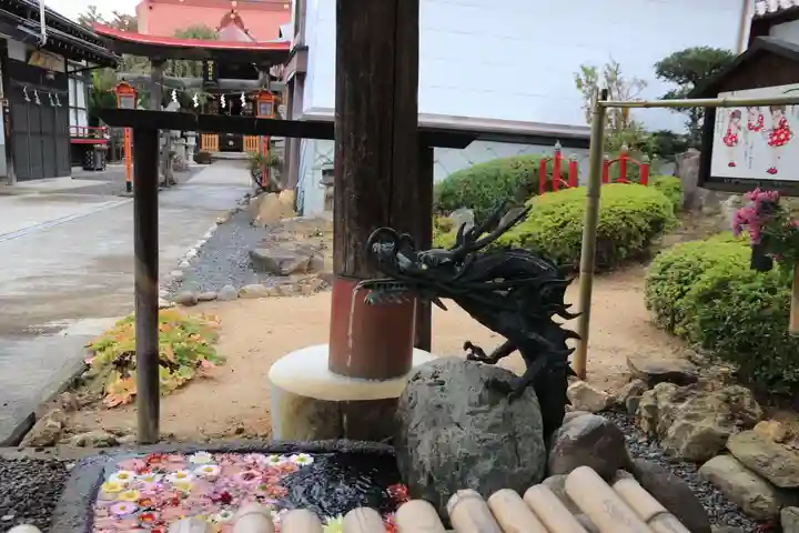 大鏑神社の手水舎