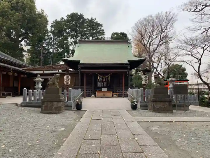 星川杉山神社の本殿・本堂