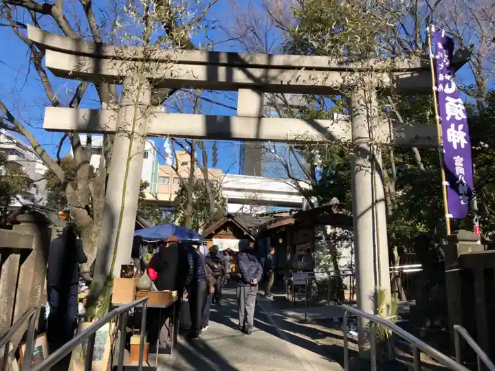 富岡八幡宮の鳥居