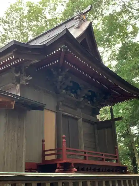 諏訪八幡神社の本殿・本堂