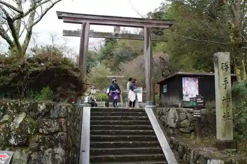 勝手神社の鳥居