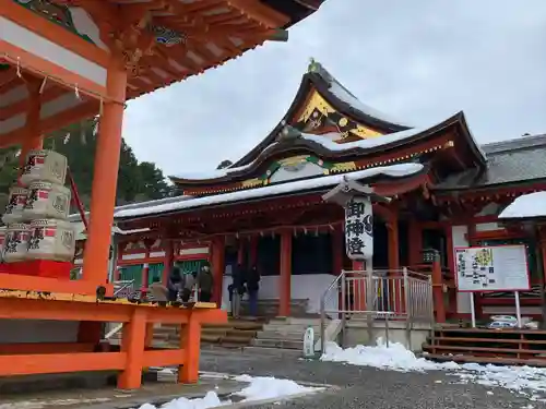 美濃國一宮　南宮大社の本殿・本堂