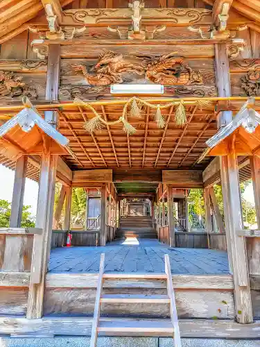 神明社（西川端）の本殿・本堂