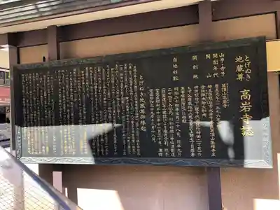 とげぬき地蔵尊 高岩寺(東京都)