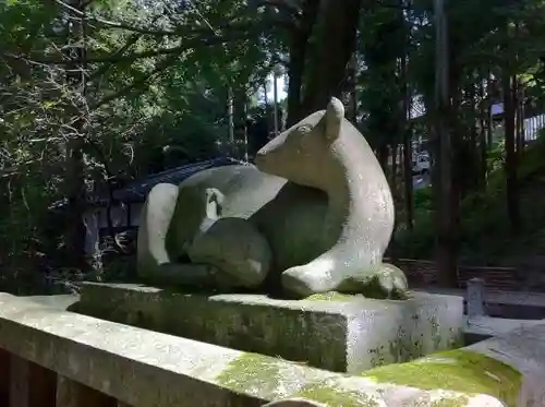 枚岡神社の狛犬