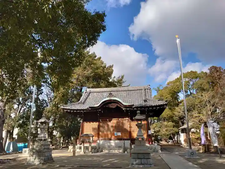 本莊神社の本殿・本堂