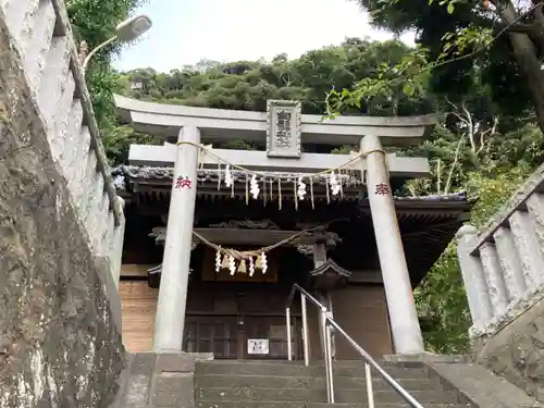 白髭神社の鳥居