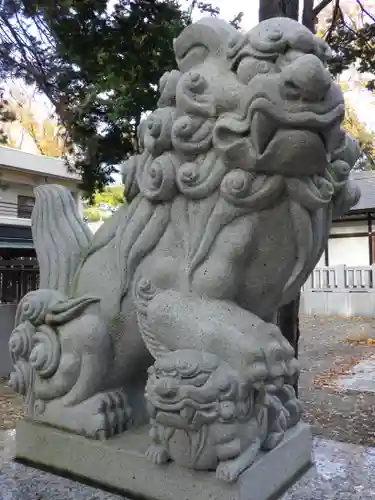 新琴似神社の狛犬
