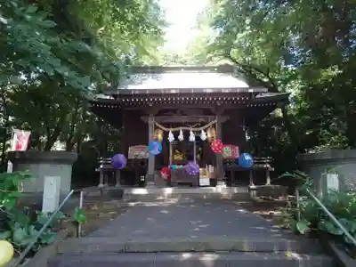 馬場氷川神社の本殿・本堂