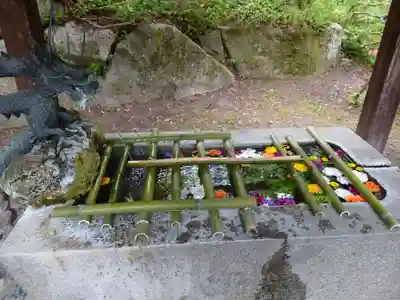 岩角山 岩角寺の手水舎