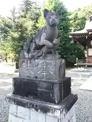 女化神社の狛犬