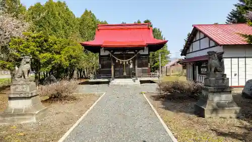 上芦別神社の本殿