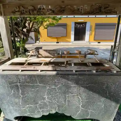 洲崎神社の手水舎