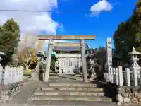 白山社の鳥居