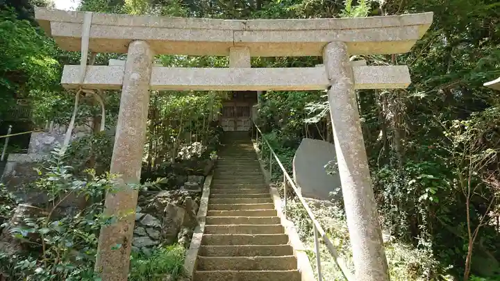 諏訪神社の鳥居