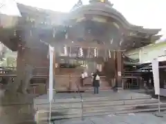 下谷神社の本殿