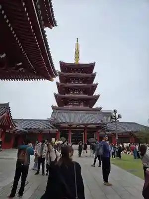 浅草寺の塔