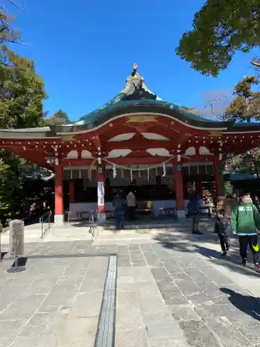 越ヶ谷久伊豆神社の本殿