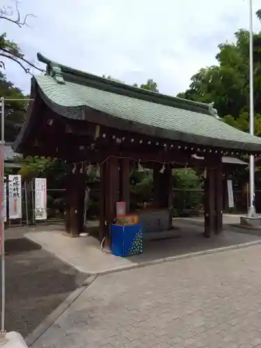 大宮八幡宮の手水