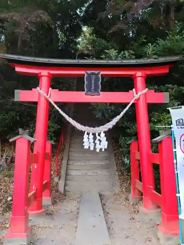 佐麻久嶺神社の鳥居