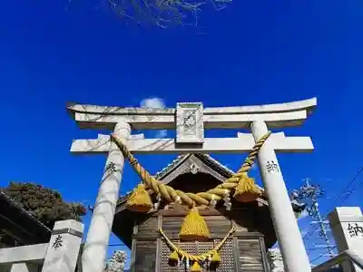 下谷八幡神社の鳥居