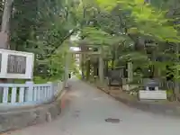 冨士御室浅間神社の鳥居