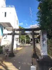 下石原八幡神社の鳥居