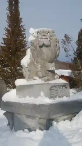 栗山天満宮の狛犬