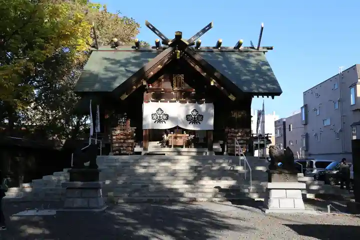 札幌諏訪神社の本殿・本堂