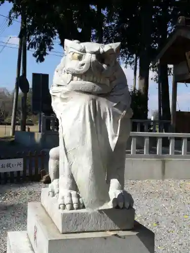 薬師寺八幡宮の狛犬