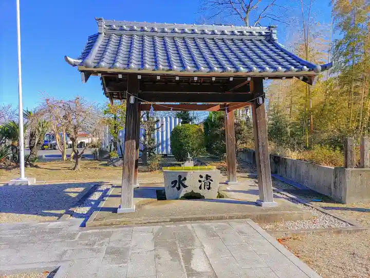 日置八幡宮の手水舎