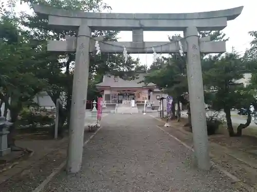 寿都神社の鳥居