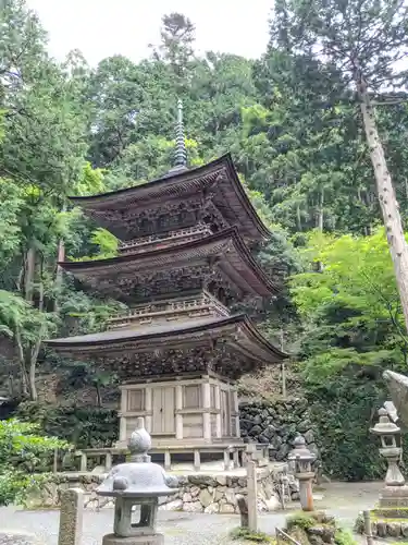 横蔵寺の塔