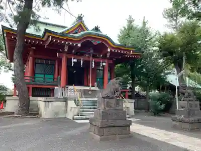 馬込八幡神社の本殿・本堂