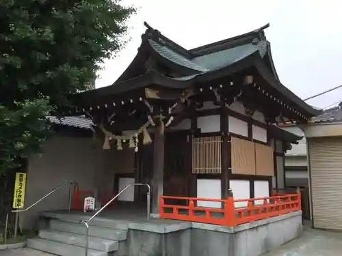 福森稲荷神社の本殿・本堂