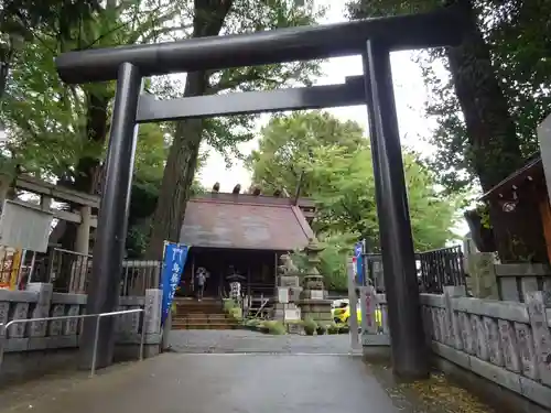 高円寺氷川神社の鳥居