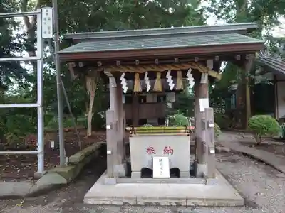 倉見神社の手水舎